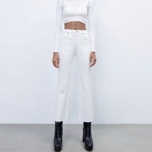 Zara Mini Flare Jeans
